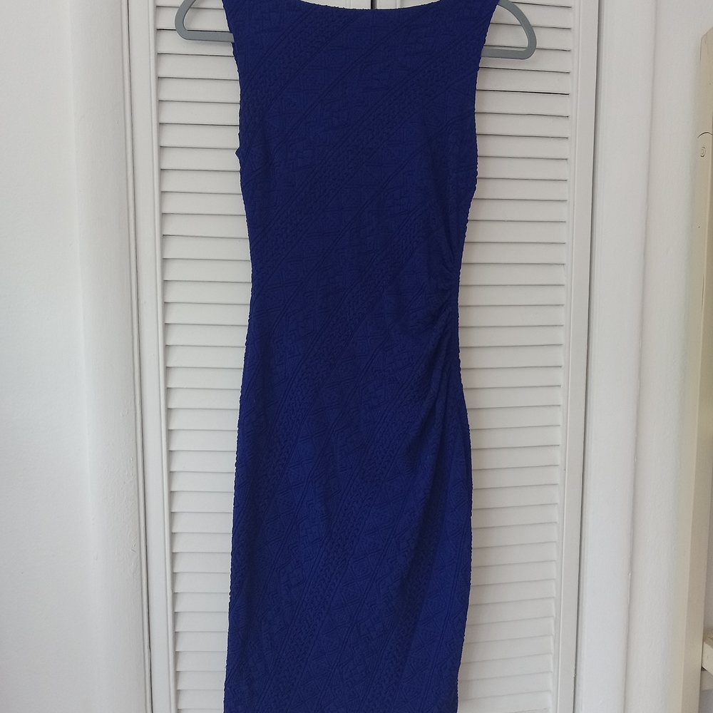 Cache Royal Blue Midi Dress